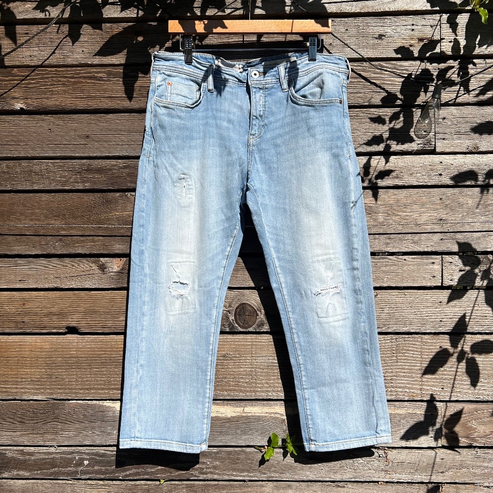 Anthropologie ‘Pilcro and the Letterpress’ ripped jean - Size W31 L26